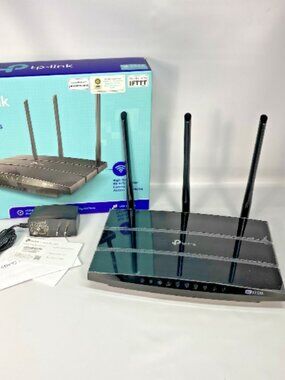 TP-Link Archer A7 AC1750 Wireless Dual-Band Gigabit Router - Black with Box